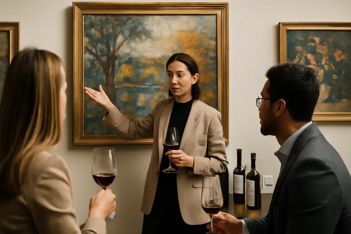 Arte e degustazioni: perché gli eventi multisensoriali attraggono sempre più investitori